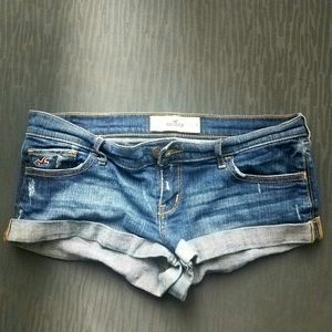 Hollister jean shorts